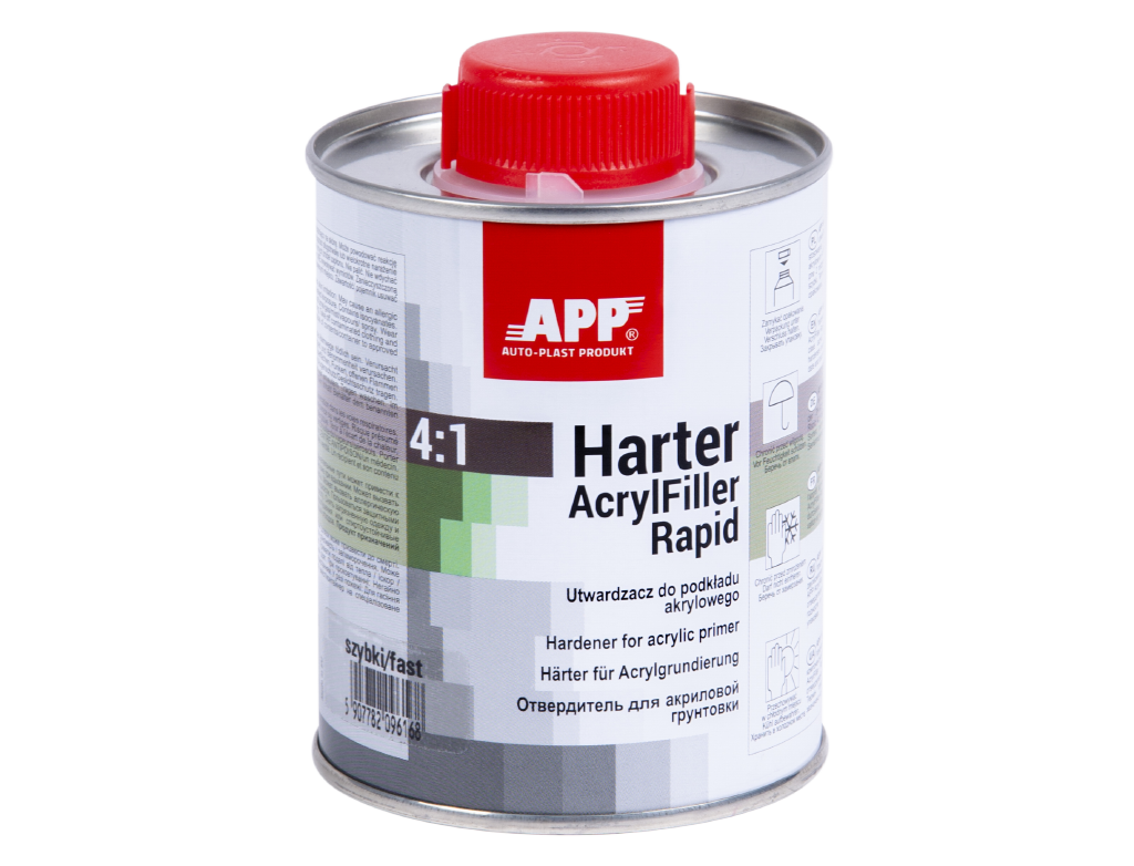 Utwardzacz do podkładu akrylowego APP Harter AcrylFiller Rapid | Szybki | 0,25 L