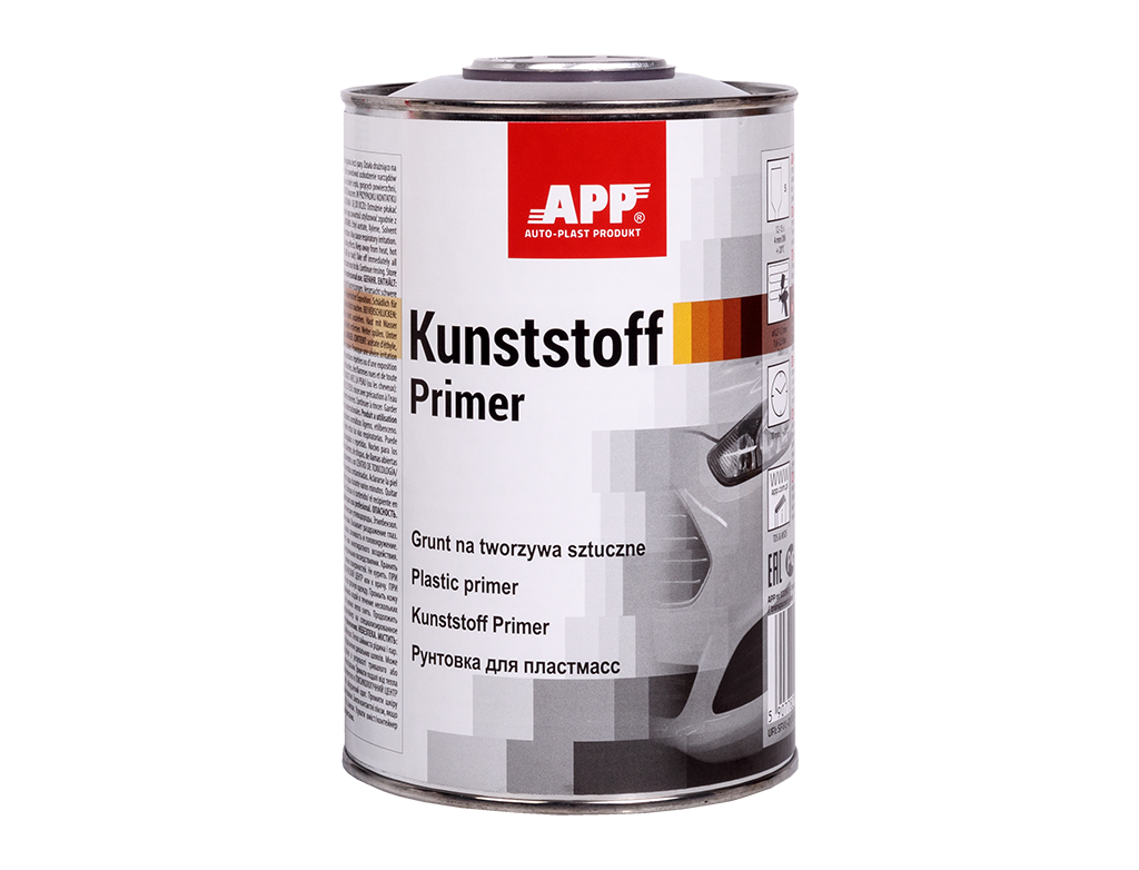 APP Kunststoff Primer - Grunt na tworzywa sztuczne | transparentny-srebrny | 1,0L | 