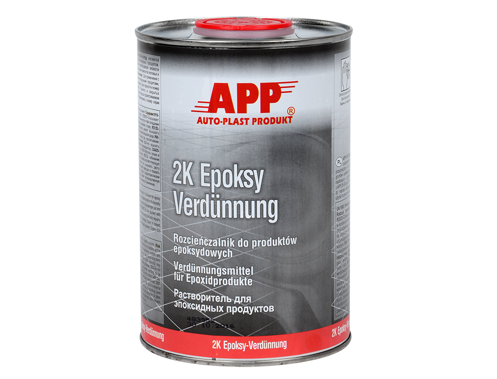 APP 2K Epoksy Verdunnung Rozcieńczalnik do produktów epoksydowych.|1,0 L