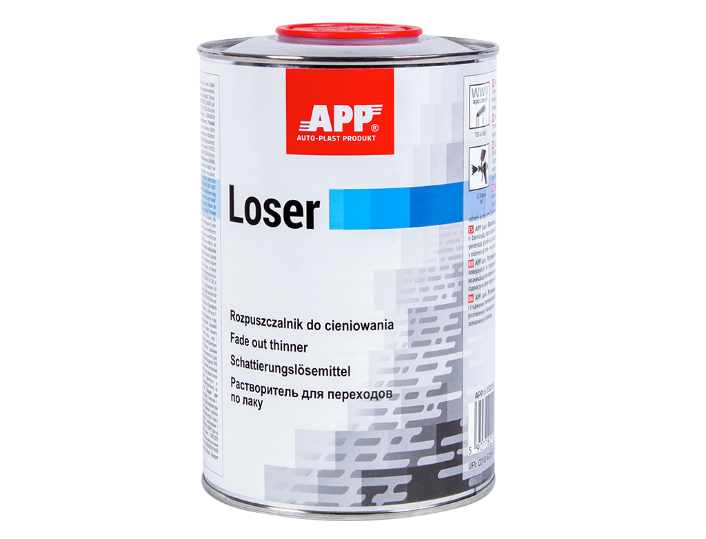 APP Loser Rozpuszczalnik do cieniowania. | 1,0 L