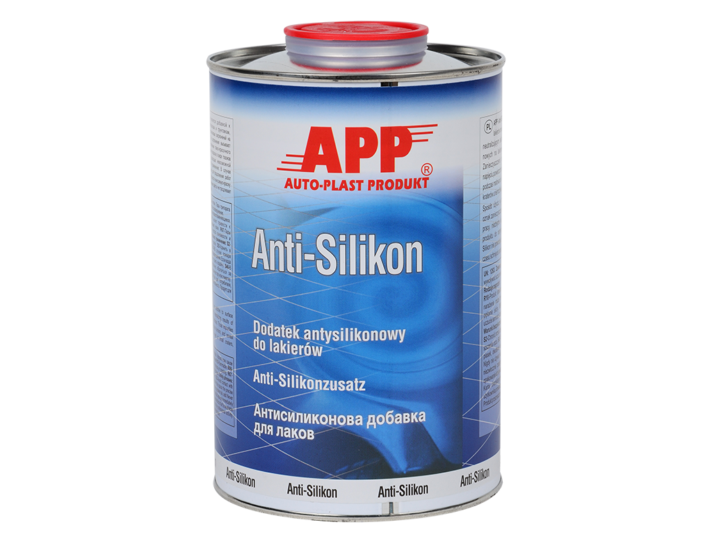 APP Anti Silikon - Dodatek antysilikonowy do podkładów i lakierów nawierzchniowych | 1,0L | 
