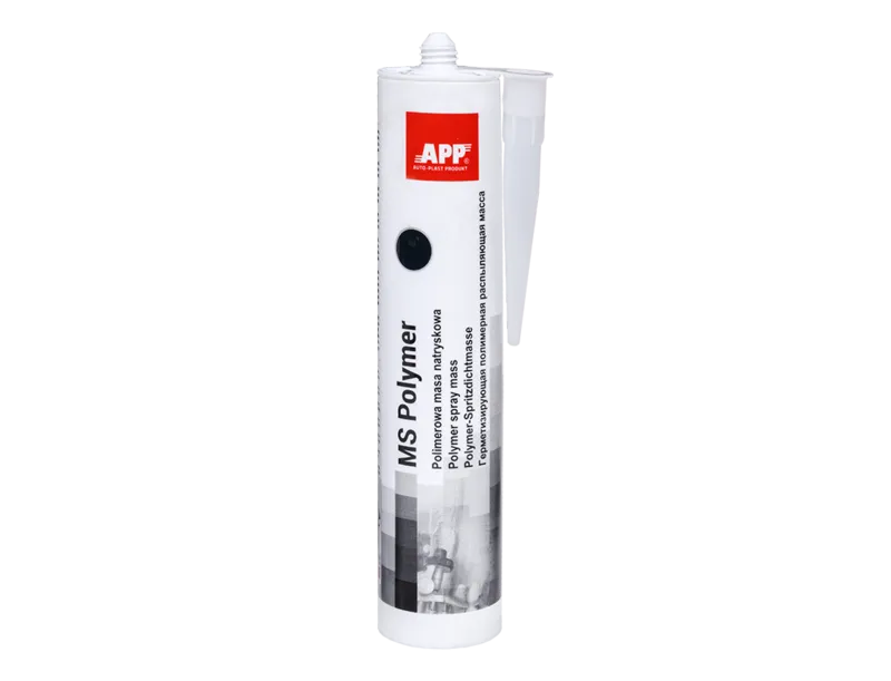 Polimerowa masa natryskowa APP MS Polymer | Kolor czarny | 290 ml | kartusz
