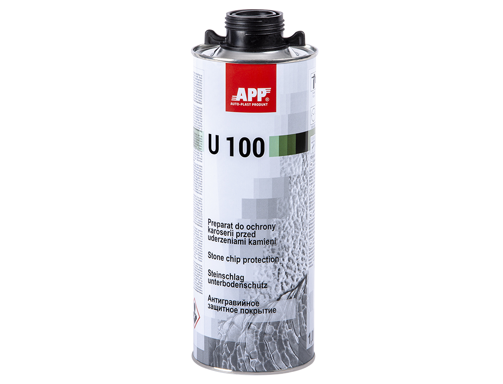 APP U100 UBS - Preparat do ochrony karoserii przed uderzeniami kamieni | czarny | 1,00kg | 