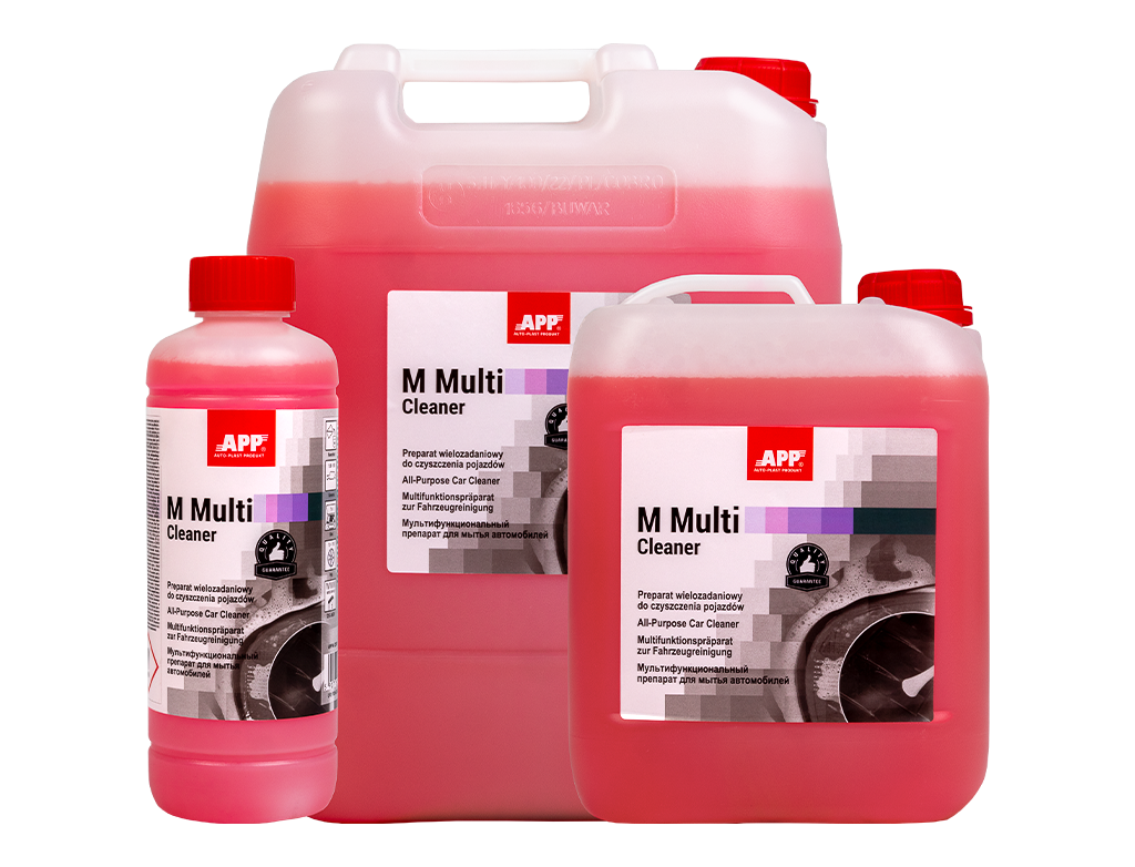 APP M Multi Cleaner - Preparat wielozadaniowy do czyszczenia pojazdów | 5,0 L