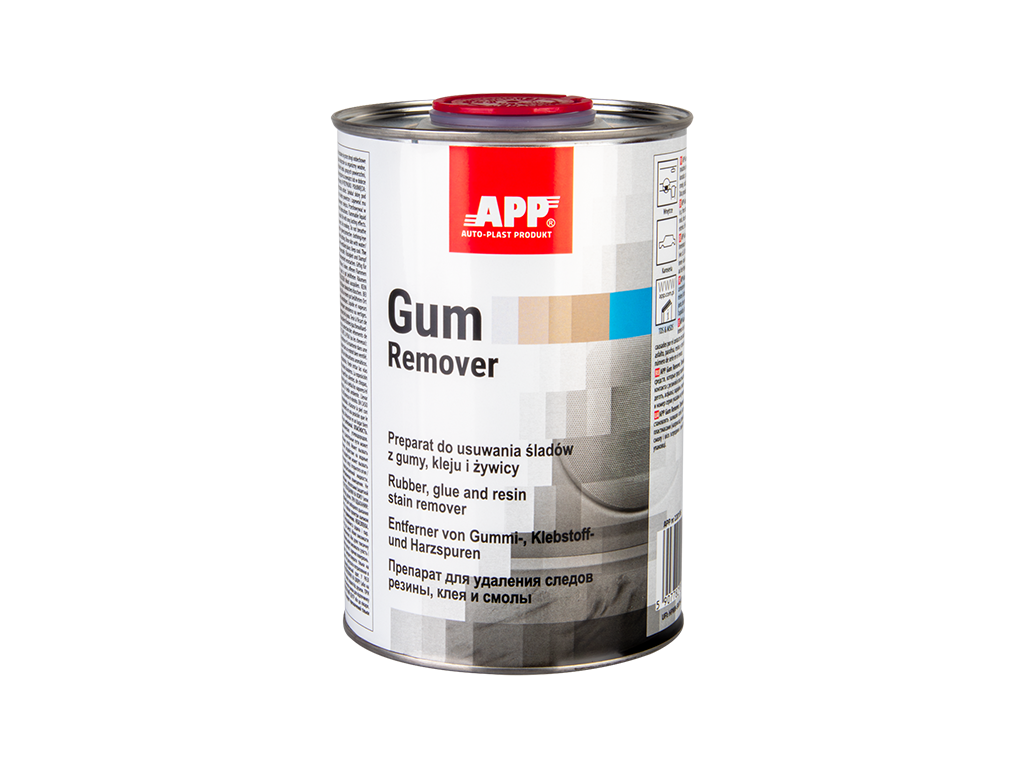 APP GUM Remover - Preparat do usuwania śladów z gumy, kleju i żywicy|1,0 L