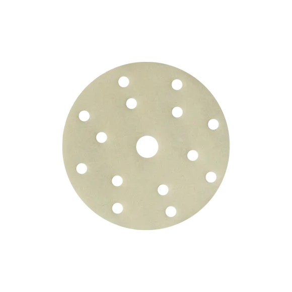 NTools CSD - Ceramiczny krążek ścierny 14+1 otworów | P320 | Kolor beżowy | d150 | opak. (100 szt)