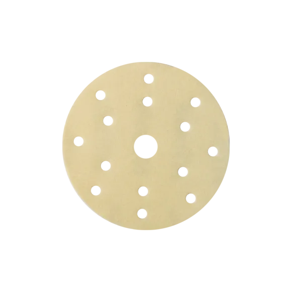 NTools CSD - Ceramiczny krążek ścierny 14+1 otworów | P800 | Kolor beżowy | d150 | opak. (100 szt)
